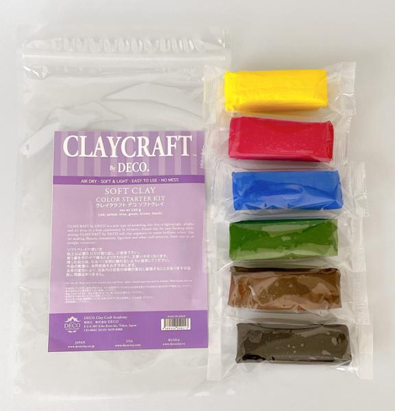CLAYCRAFT by DECO ソフトクレイカラースターターキット