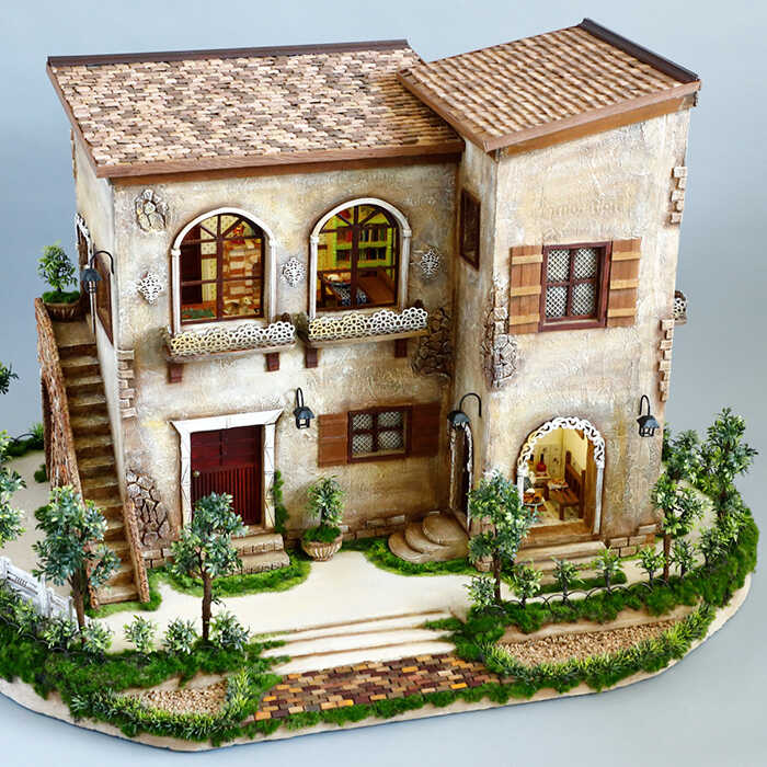 ヨーロッパの田舎家