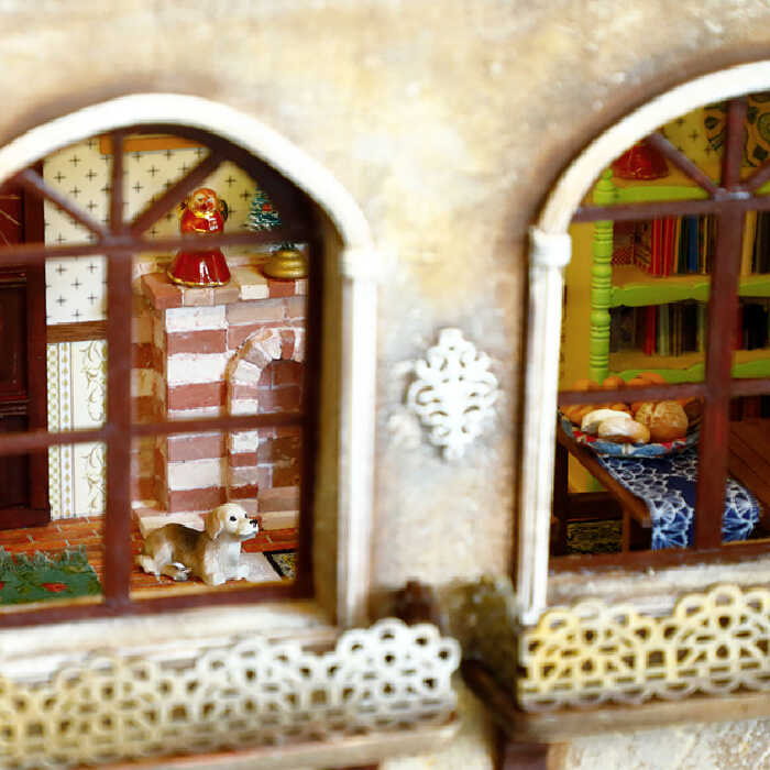 ヨーロッパの田舎家