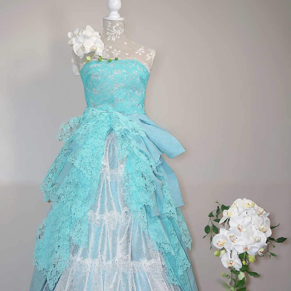 ウェディングドレスH160cm