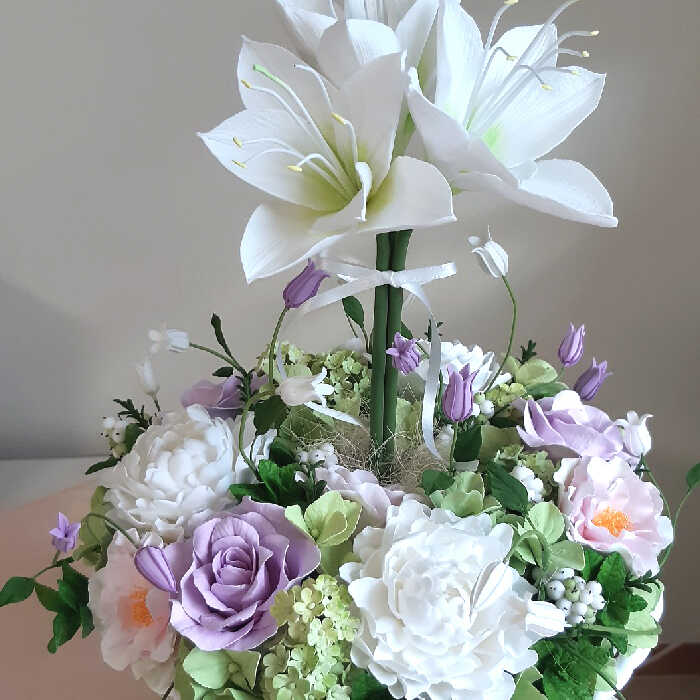 癒しの時間 リースアレンジ