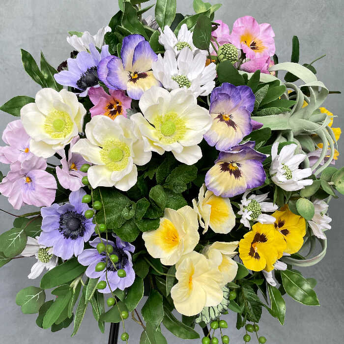 ようこそ我が家へ〜welcome hanging basket