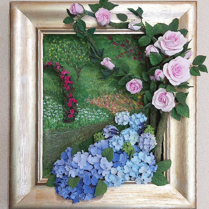 庭 いつもの場所から