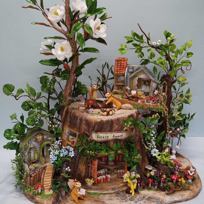 Small library in the forest(森の小さな図書館)